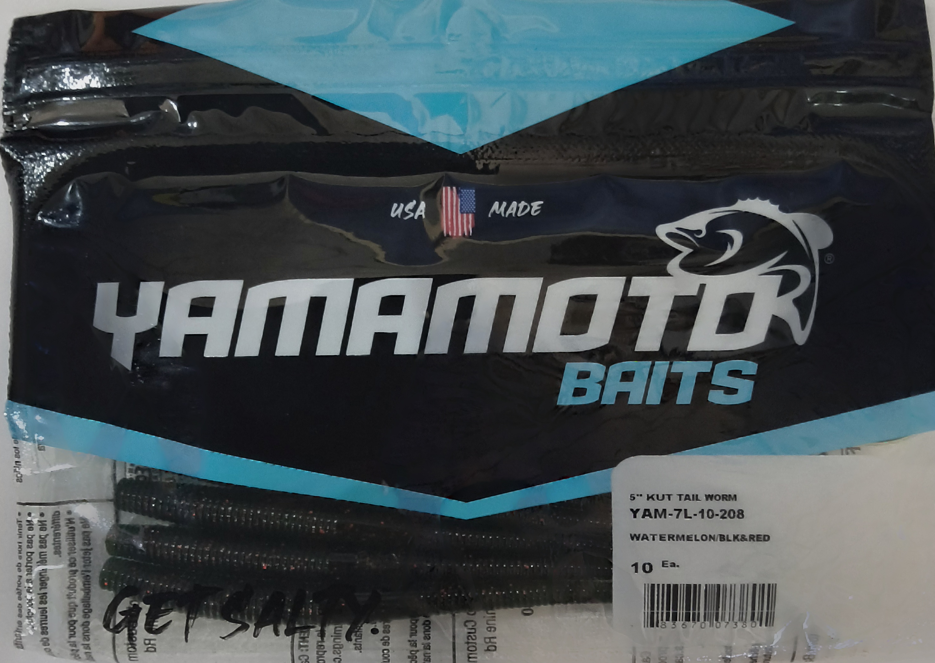 Isca Gary Yamamoto Kut Tail Worm 5"